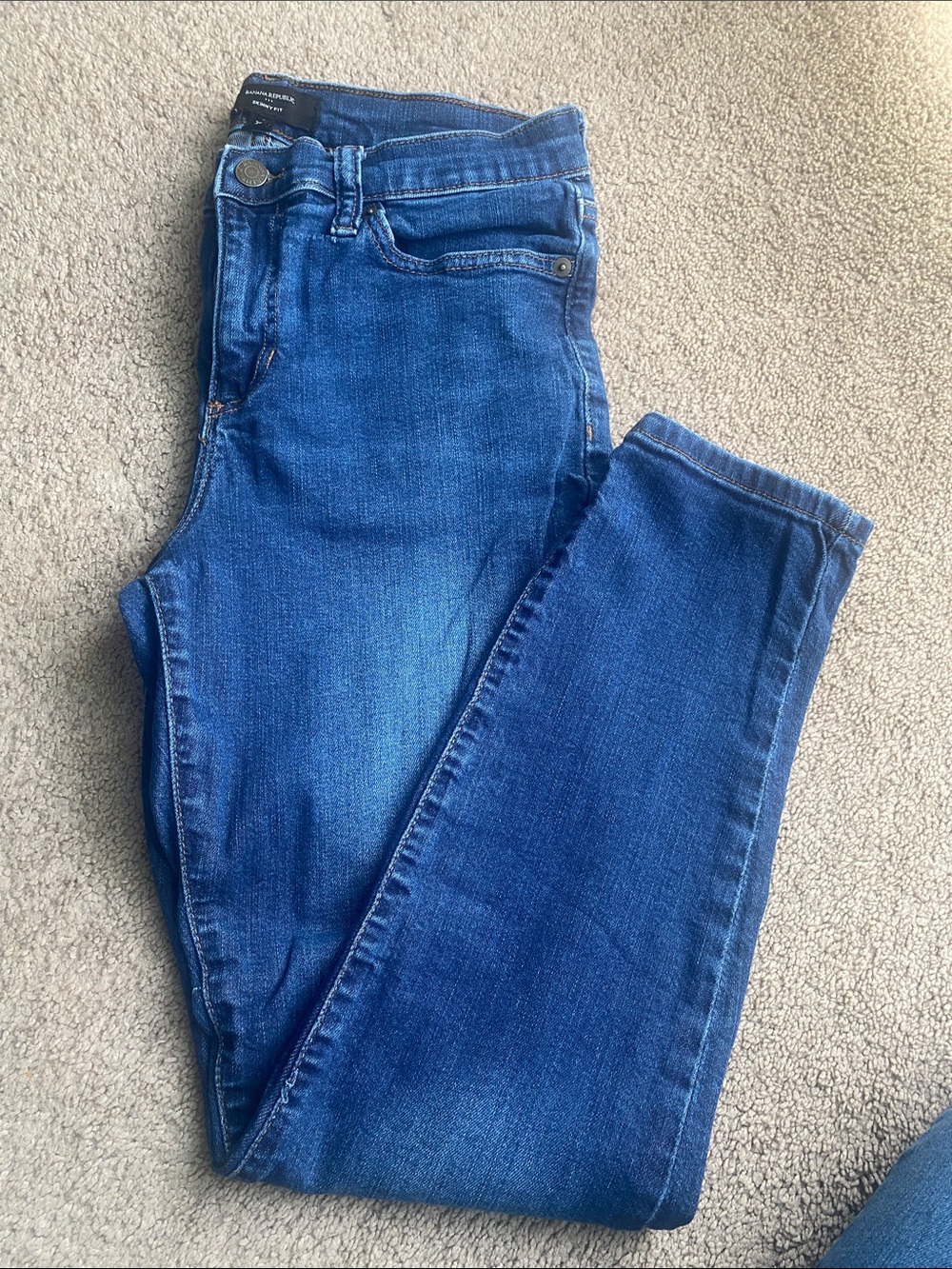 Banana Republic Dark Blue Skinny Jeans